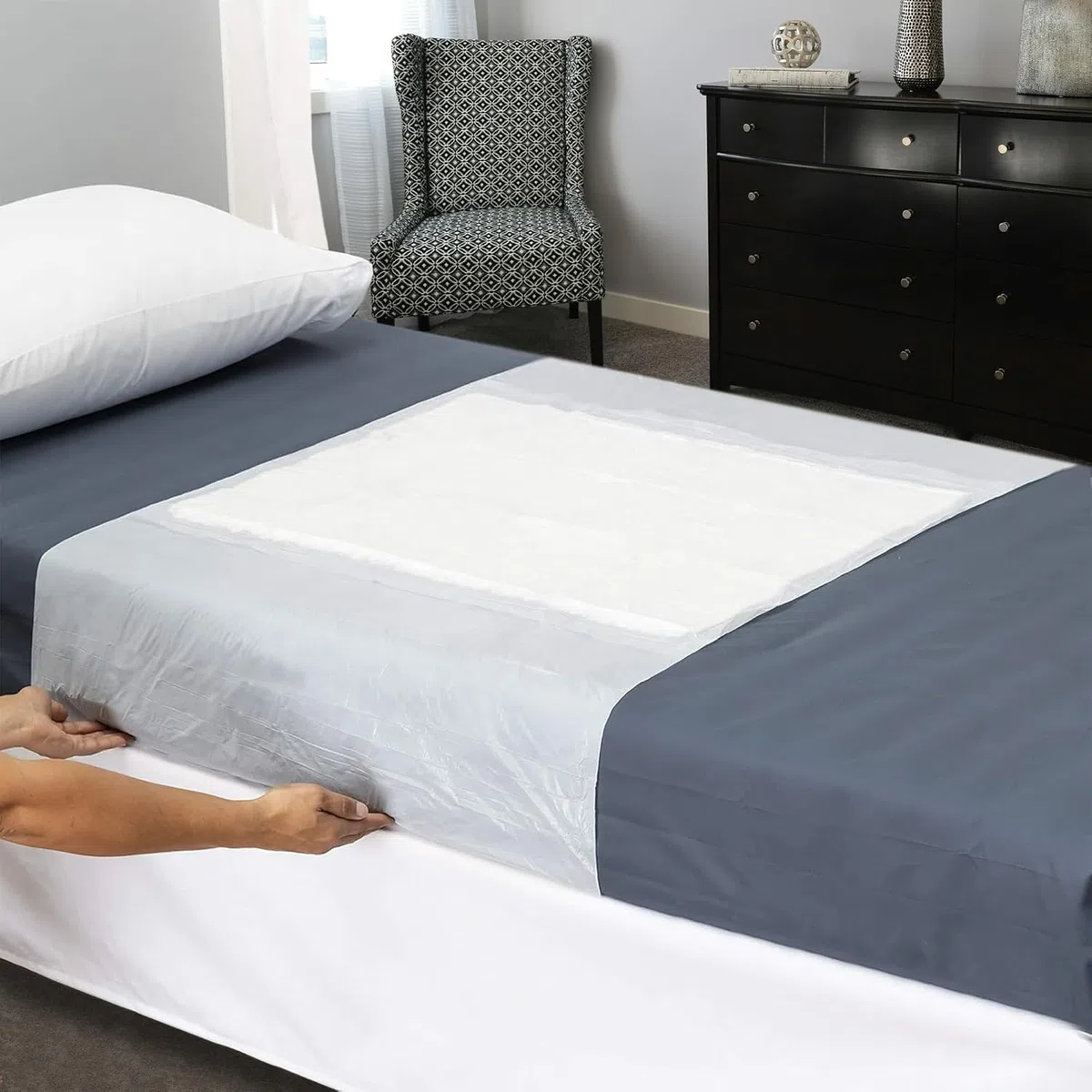 Cama Normales - Pack 2 Paquetes de 25 Protectores de 60 x 60 - Protectores Absorbentes, Ideal para Incontinencia, Confort y Seguridad - Libre de Látex