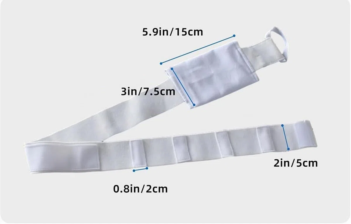 Cinturón de diálisis peritoneal, soporte para catéter de diálisis peritoneal con bolsillo, correa de diálisis peritoneal ajustable, sonda G, cinturón protector de tubo peritoneal para sondas PEG, G y