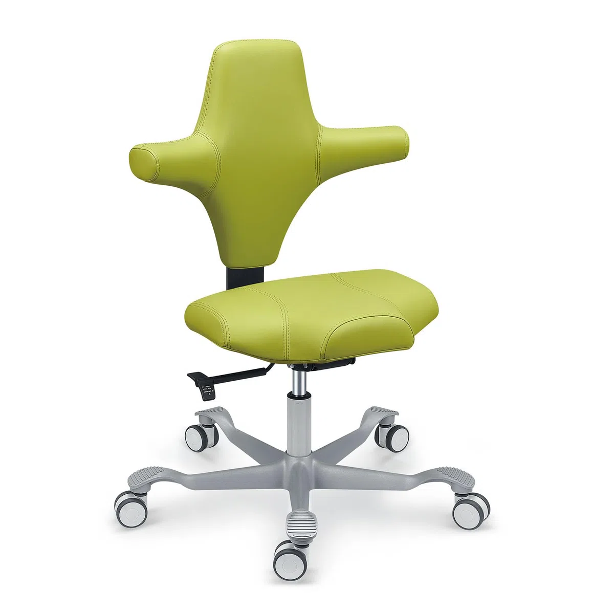 SFKLYU Silla de Pie/Sentado, Taburete Giratorio Hidráulico Ajustable para Salones de Belleza, Spas, Centros de Masaje, Clínicas Dentales y Oficinas en Casa
