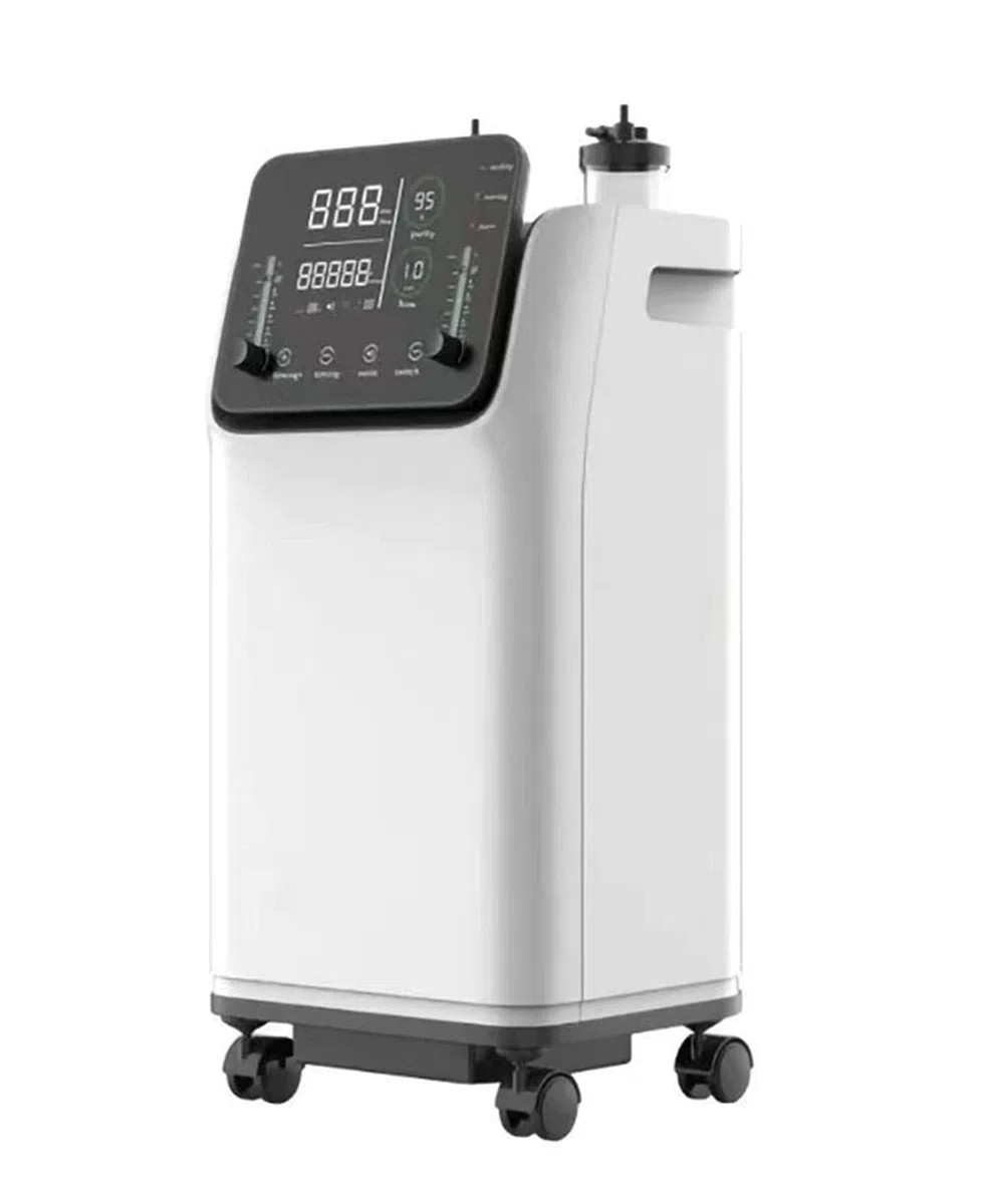 Concentrador generador de oxígeno, oxígeno ajustable del 95% al 96%.