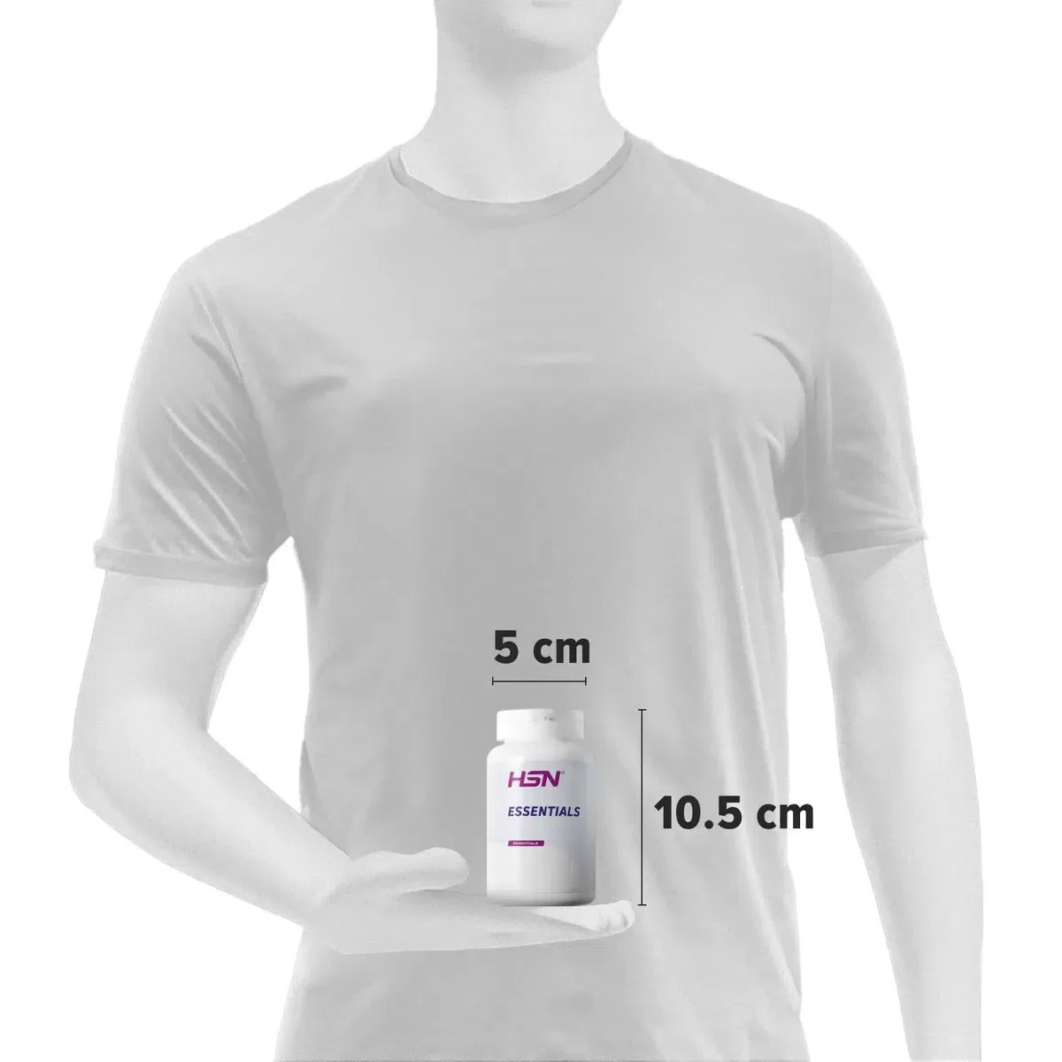 HSN Extracto de Polypodium Leucotomos 15:1 250mg | 120 Cápsulas Vegetales | Estandarizado en Ácidos Fenólicos | 7500mg Equivalencia de Hoja | Clean Label Vegano Sin Gluten