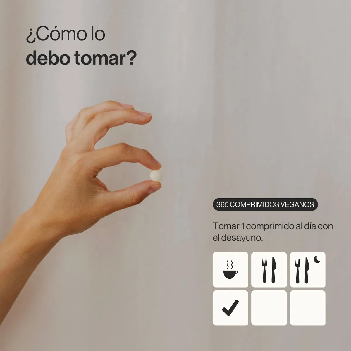 Vitamina B Complex con Colina e Inositol - 365 Comprimidos | Vitaminas 1 Año - Complejo B con Vitaminas B1, B2, B3, B5, B6, B8, B9, B12 y Ácido Fólico | Apto para Veganos