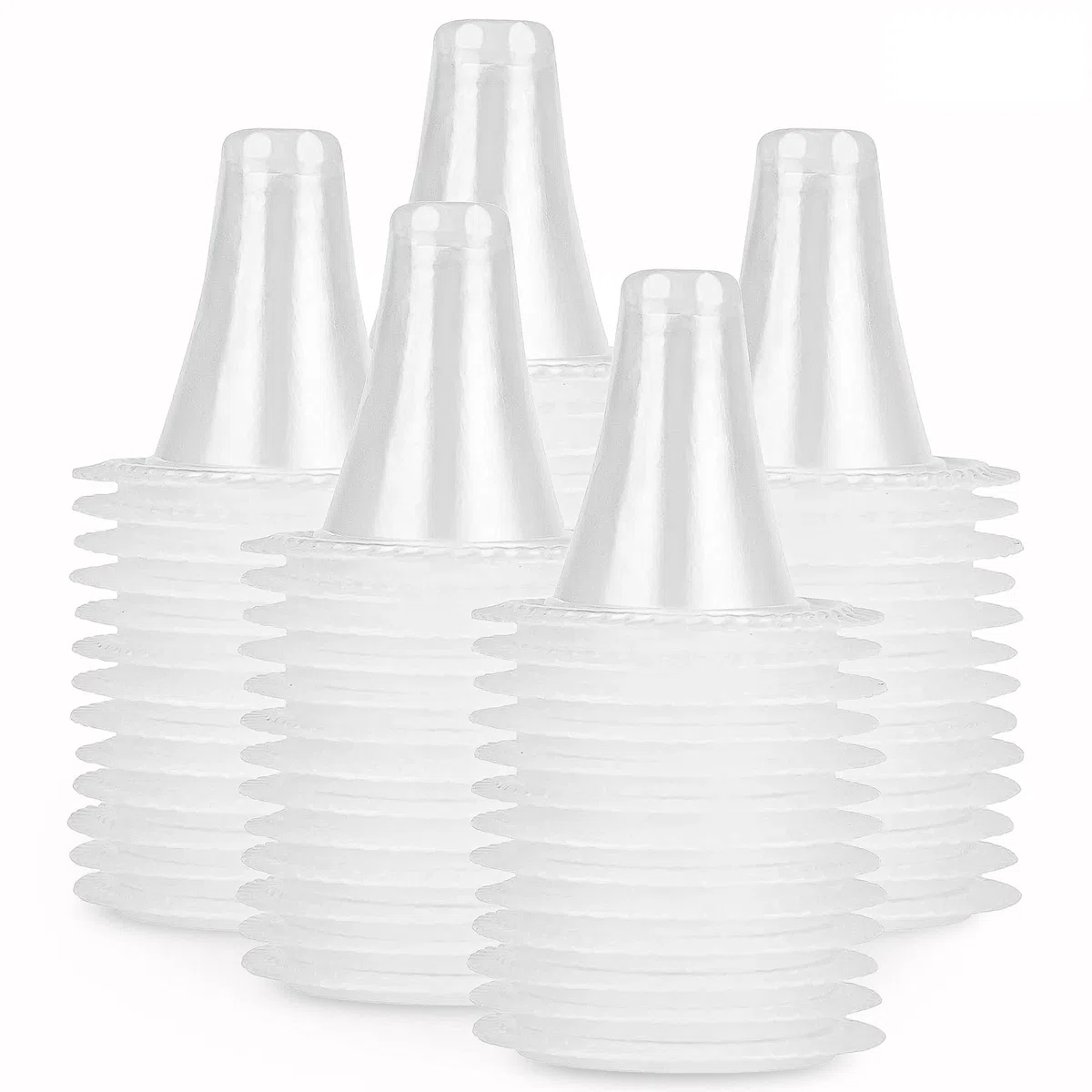 500PCS TermóMetro Protector OíDos, Tapa De Sonda De TermóMetro De OíDo Para Todos Los Modelos Braun Thermoscan Y Otros Tipos De TermóMetros Digitales,Tapa Desechable Reemplazable