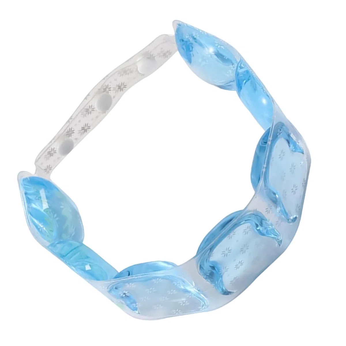Collares de enfriamiento para el cuello – Collar de hielo de gel ajustable reutilizable para enfriamiento instantáneo, bufanda de terapia de frío de verano, ligero del sudor, deportes al aire