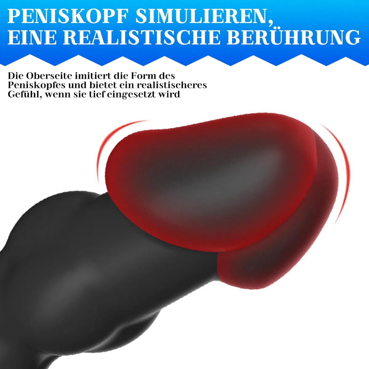 BDSMAGE Tapón Anal de Silicona, Consolador Anal Extra Largo, Dilatador Anal Masturbador para Hombres y Mujeres, Tapón Anal para el Pene Juguetes Sexuales (M)