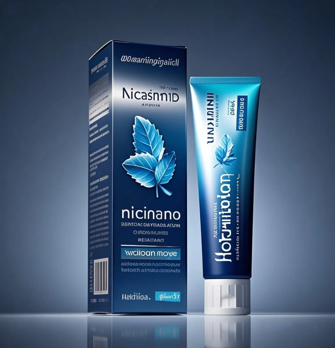 Niacinamide Whitening Toothpaste, Stain Removal Toothpaste Natural, Fresh Breath，Removes Plaque, Prevents & Reduces Tartar 1.41 Ounce (Pack of 3)