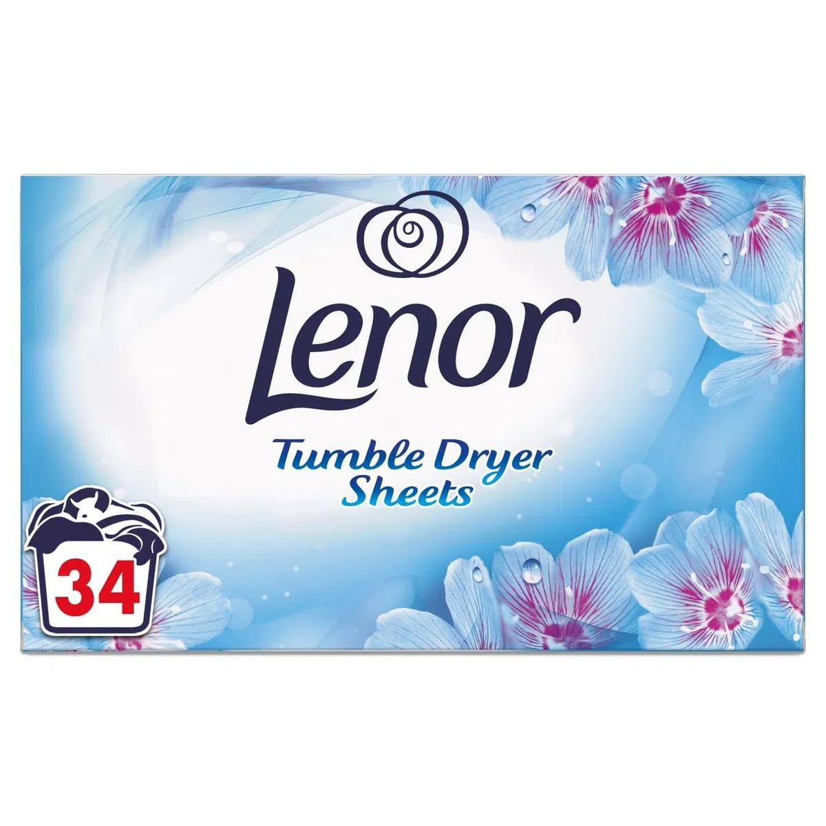 Lenor Spring Awakening - Hojas para secadora (3 unidades, 34 hojas)
