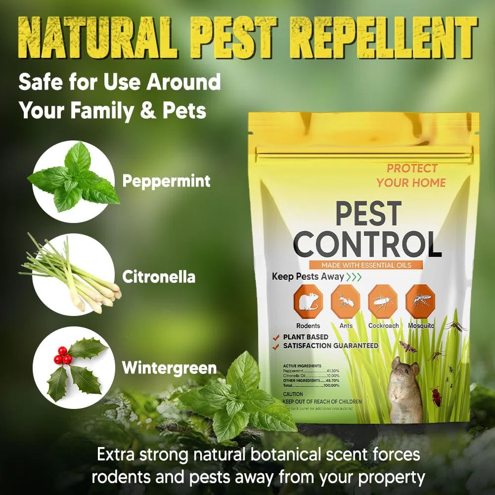 Repelente ultrasónico para Ratones para Interior y Exterior, para deshacerse de cucarachas/Ratones/Hormigas/polillas/arañas, Seguro para niños y Mascotas, Protege hasta 11 m² - 8 Unidades