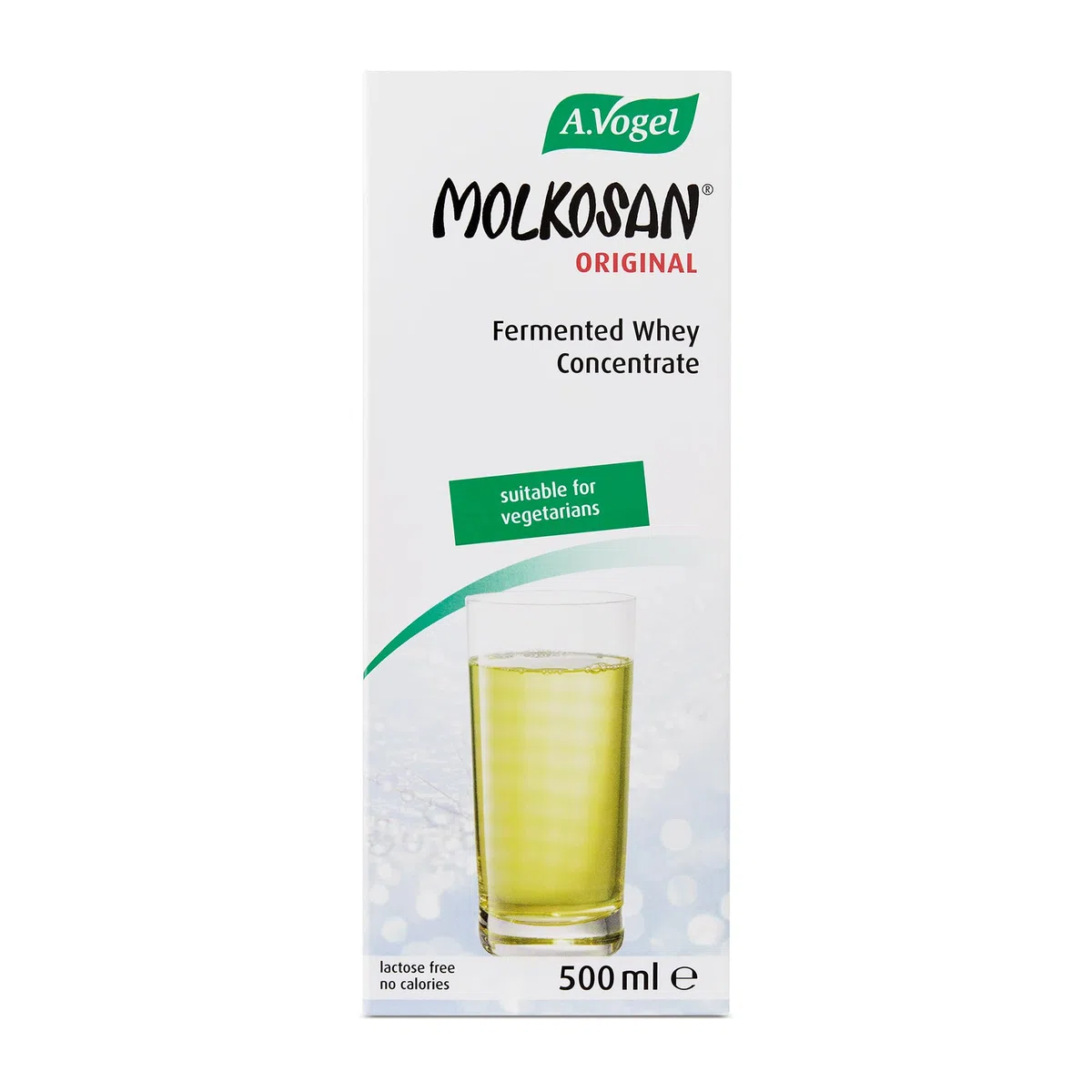 A.Vogel Molkosan | Complemento Alimenticio para el Bienestar Intestinal | Suero Láctico Fermentado | Ingredientes Activos Naturales | 500 ml