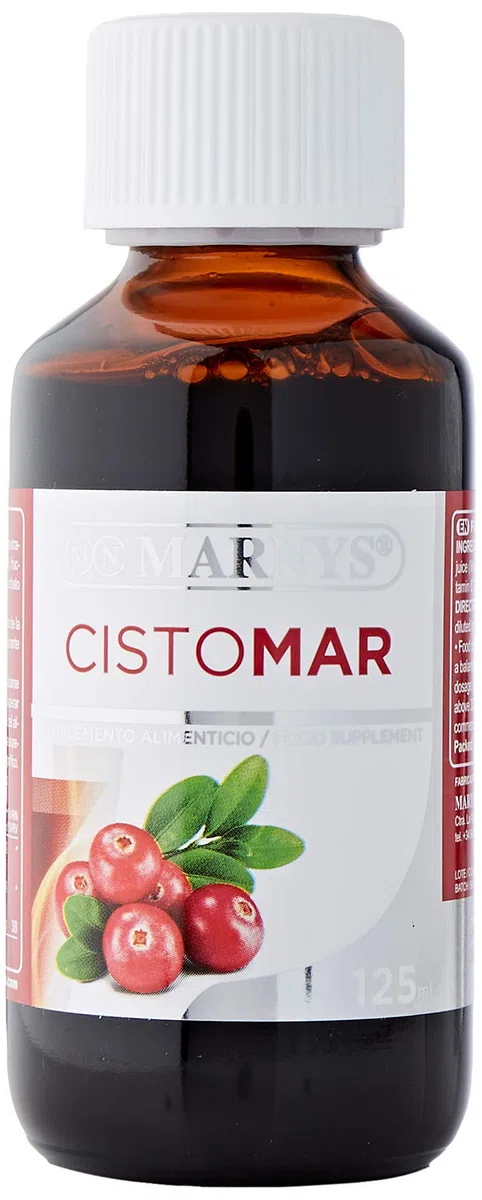 MARNYS Cistomar Concentrado de Arándano Rojo Americano con Vitamina C Jarabe 125ml