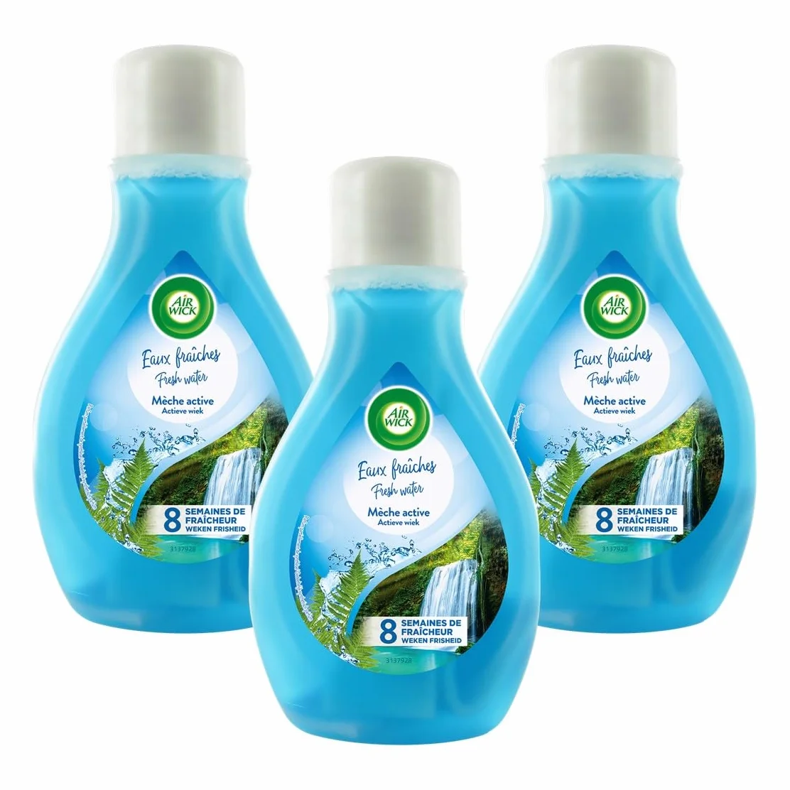 Activ Airwick Olor Detener Glaciar 375ml Fresh
