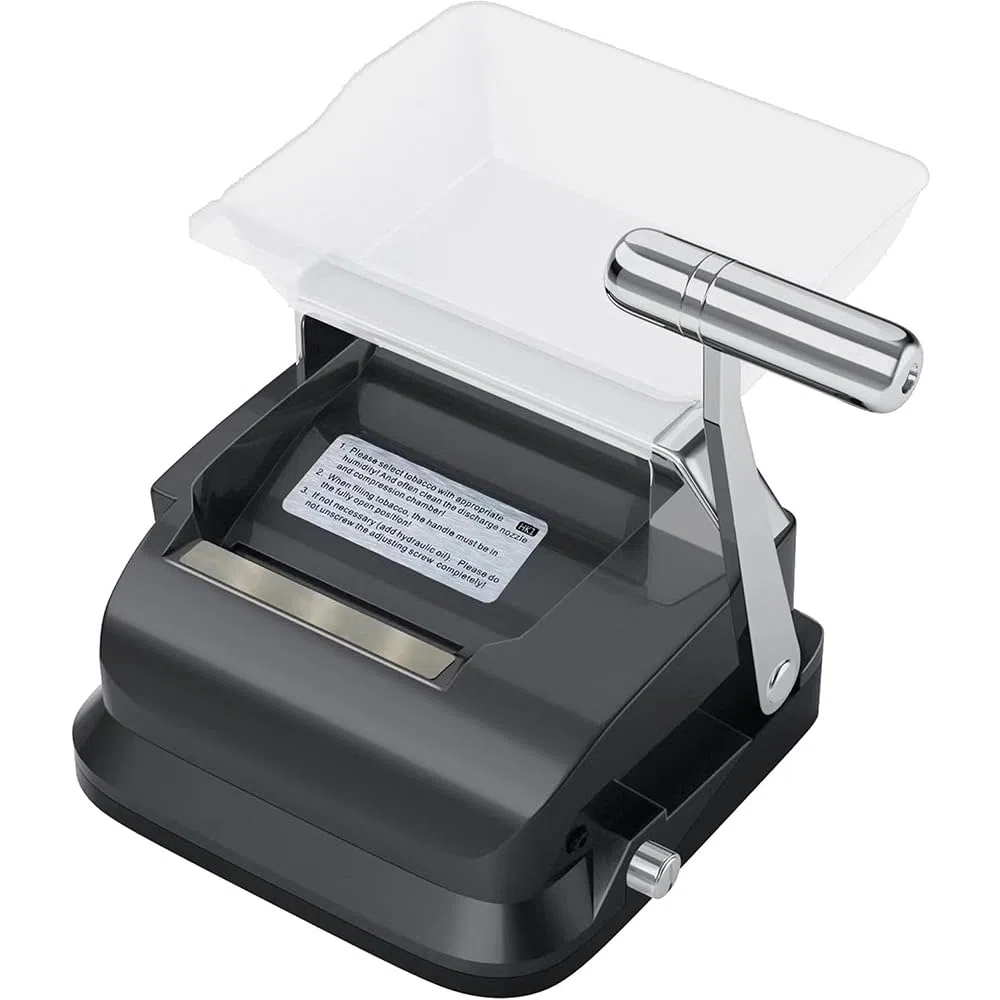 Máquina hidráulica del inyector del Cigarrillo de la aleación de Aluminio de la máquina Manual del Cigarrillo Que Rueda operación sin Ruido, sin Esfuerzo,Diameter 6.5mm