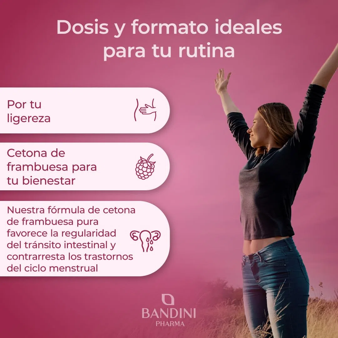 Bandini® Cetona de frambuesa pura 1200mg - Complemento vegano, 180 comprimidos para 6 meses - Rubus idaeus - Fácil de tragar - Ideal para dietas cetogénicas y bajas en carbohidratos - No-GMO, Sin Glut