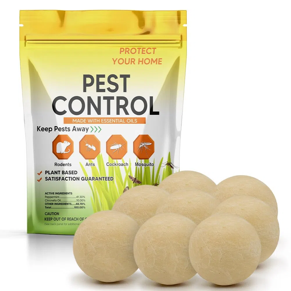 Repelente ultrasónico para Ratones para Interior y Exterior, para deshacerse de cucarachas/Ratones/Hormigas/polillas/arañas, Seguro para niños y Mascotas, Protege hasta 11 m² - 8 Unidades