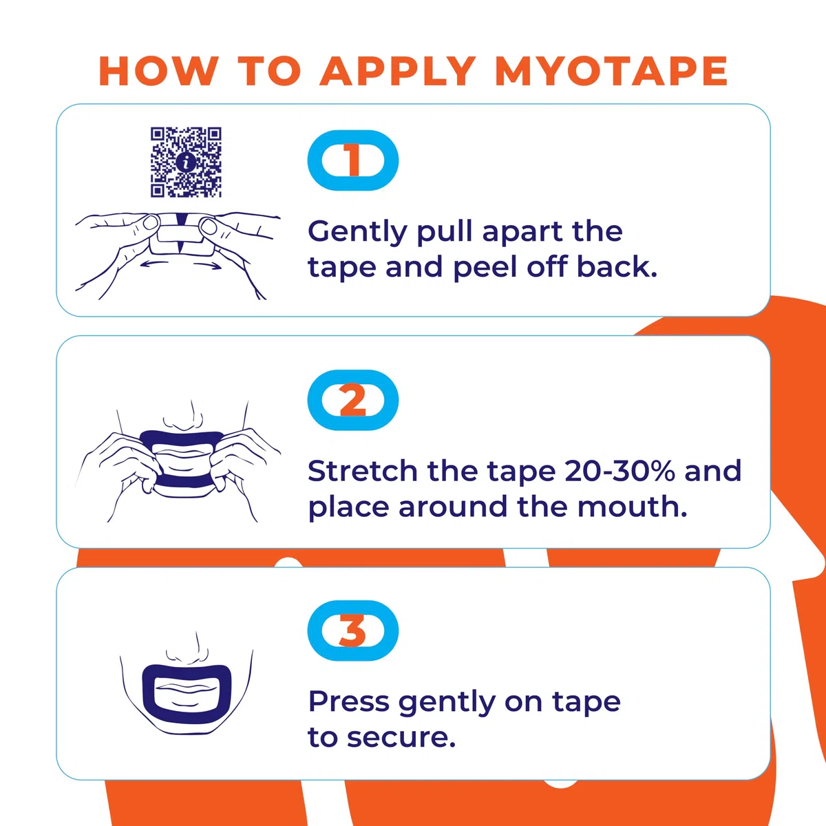 MyoTape - Cinta para dormir para 30 noches - Reduce los ronquidos - Mejora tu sueño - Promueve la respiración nasal - Cómodo y suave para la piel - Grande