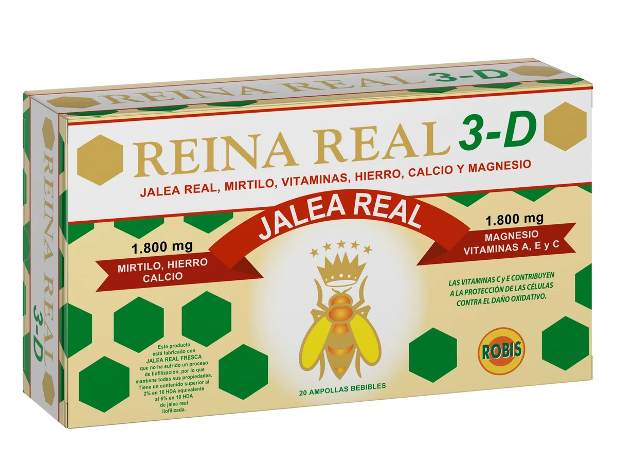 Reina Real 3 D 20 ampollas de Robis