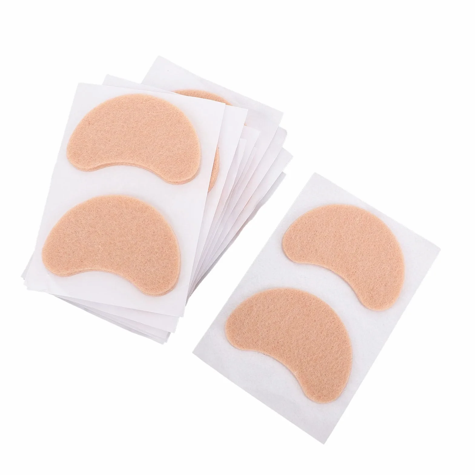 TOPINCN Almohadillas de Fieltro para el antepié Protector de Pie Profesional para 20 Almohadillas Adhesivas para el antepié para Pies de Hombres y Mujeres con Callos, Absorbe la Presión del (color