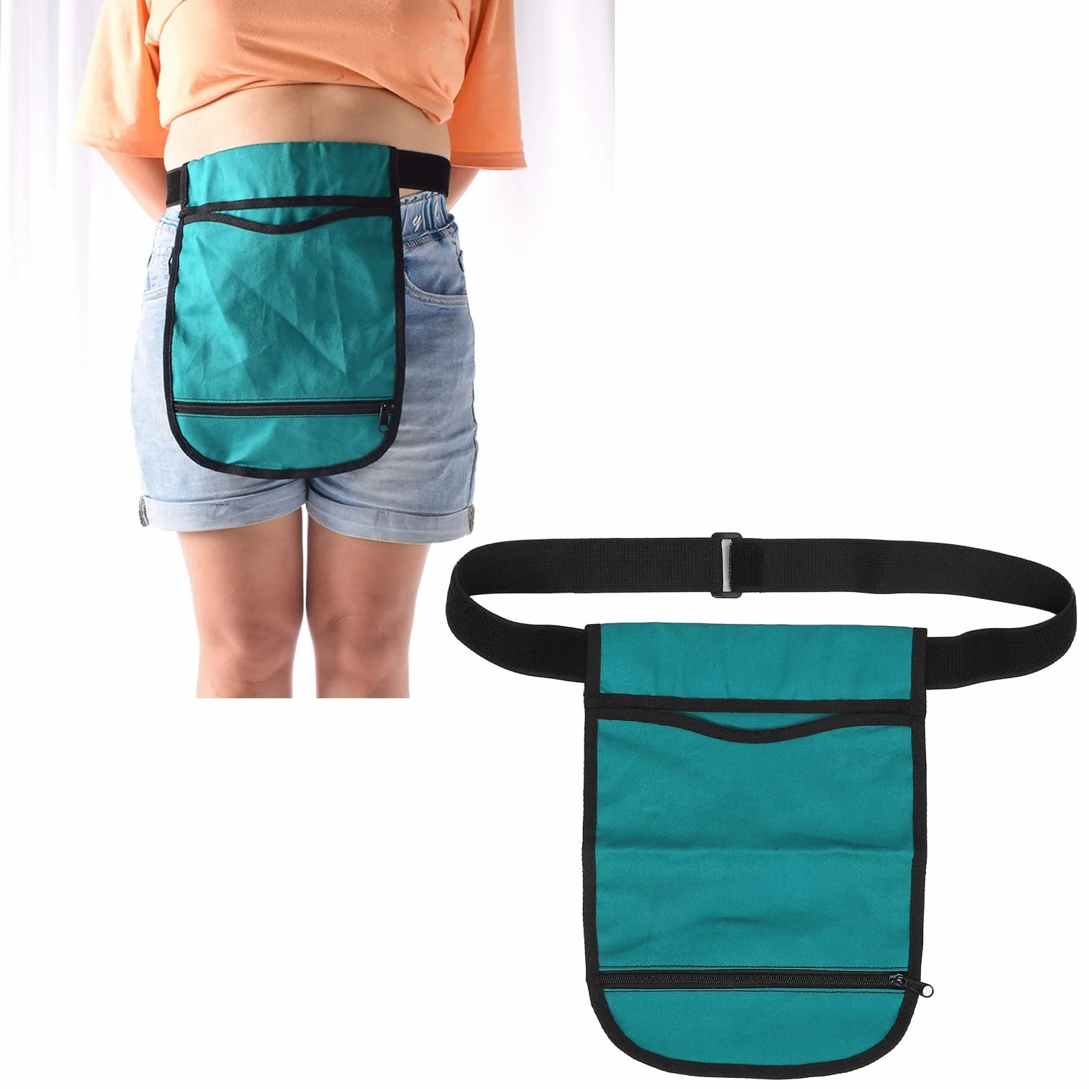 Soporte Para Bolsa De Drenaje De Orina, Funda De Bolsa De Catéter Portátil Ajustable De Un Solo Bolsillo De 2000ML Para El Hogar, Al Aire Libre, Silla De Ruedas, Cama