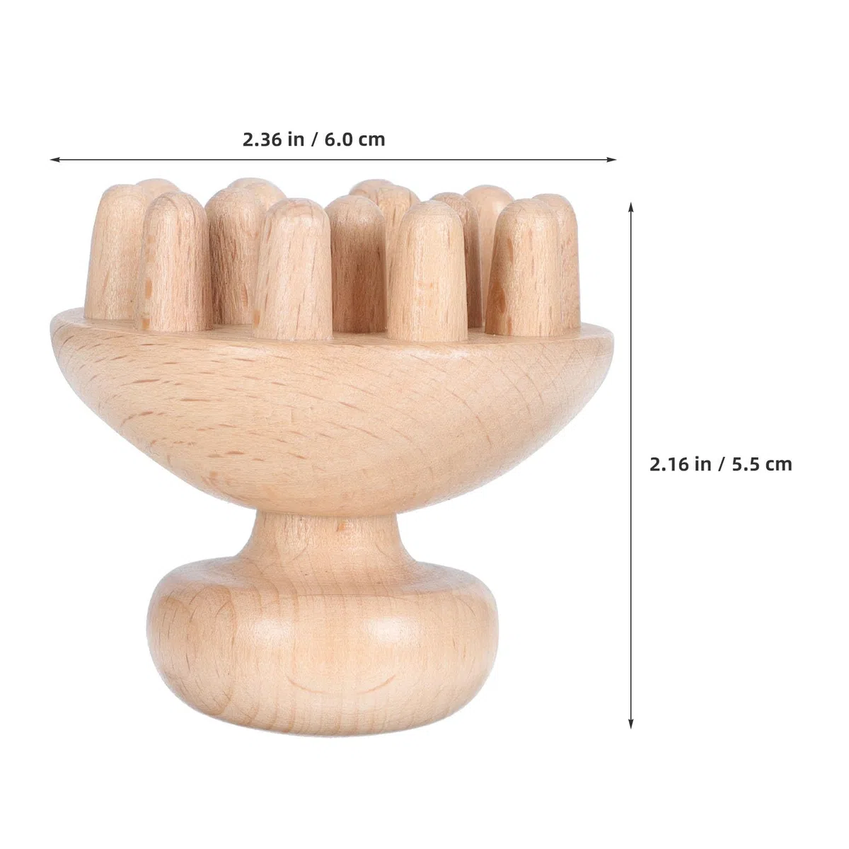FOMIYES Madera Terapia Seta Masajeador de Madera Seta Herramienta de Terapia de Maderoterapia Cuerpo Completo Masajeador de Gua Sha Herramientas para Mujeres