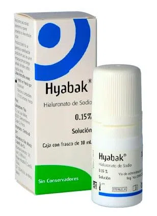 Hyabak colirio ojo seco hidratante diario 10 ml