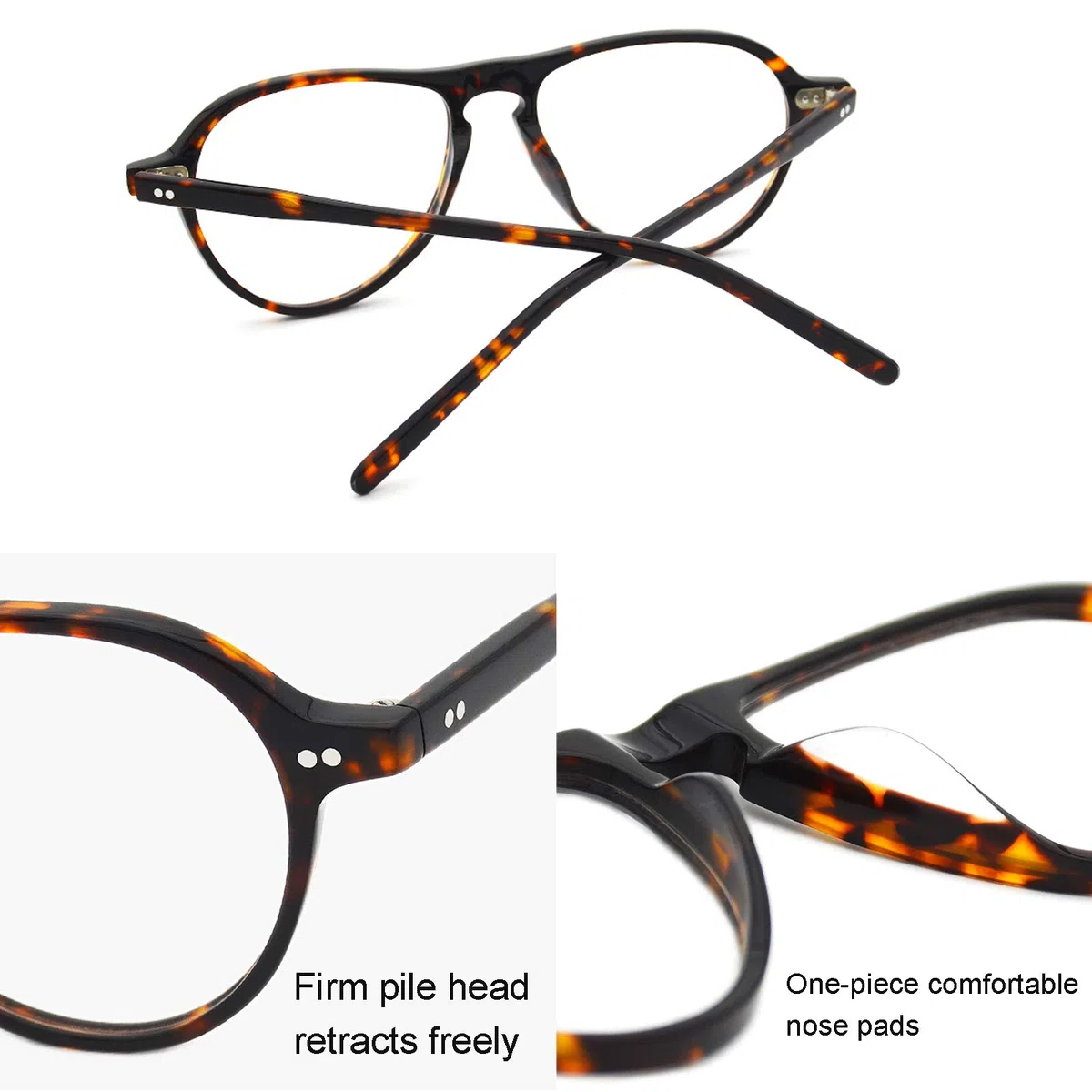 Distancia De La Luz Anti-Azul Y Cerca De Las Gafas De Lectura, Gafas De Lectura De Zoom Inteligentes, Comodidad Lector De Computadoras Gafas Protección UV Protección Contra La Reflexión,A,+2.5