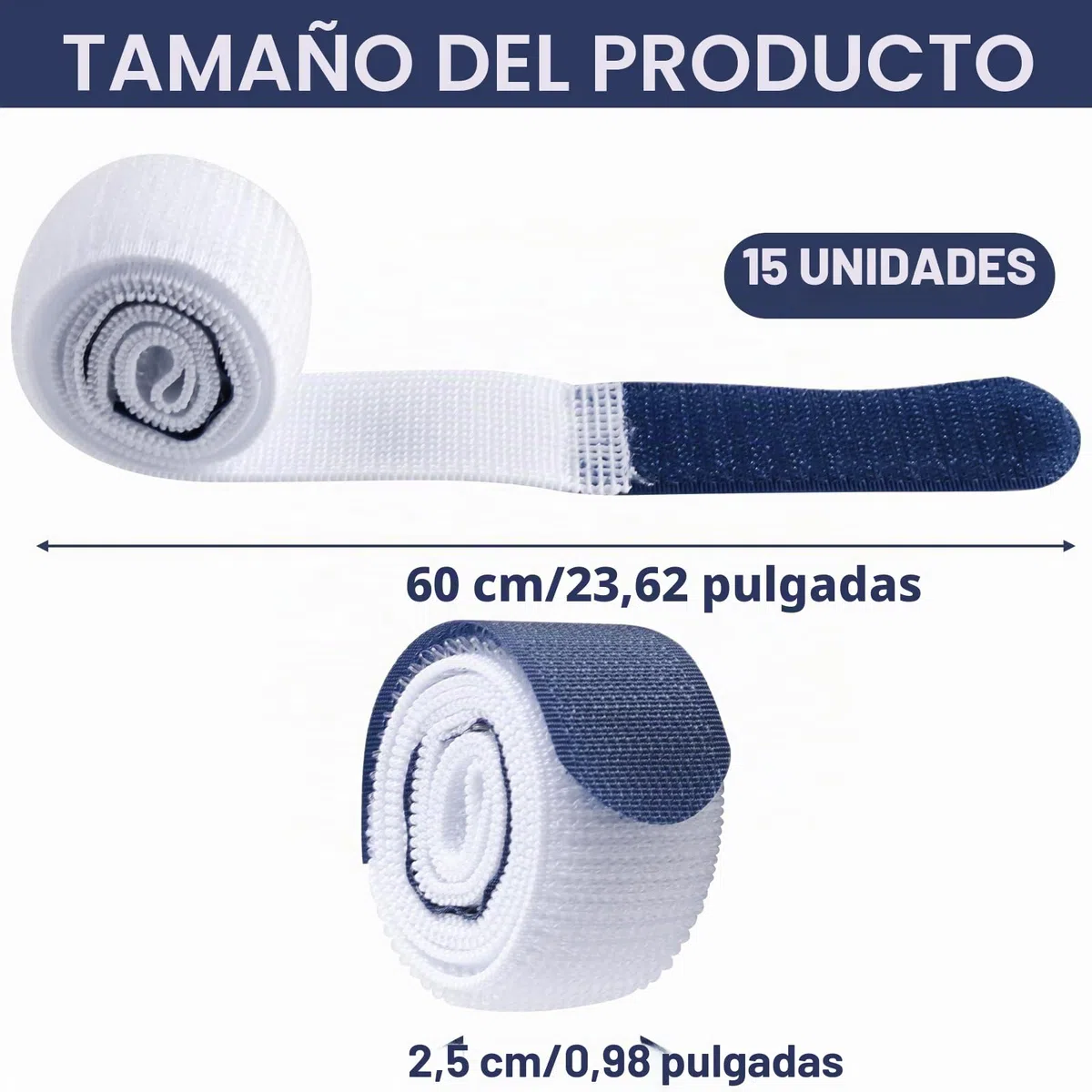 15 unidades de soporte para bolsas de piernas, correas de fijación para catéter, cinta de fijación para catéter, soporte para catéter, dispositivo de estabilización para fijación de catéter