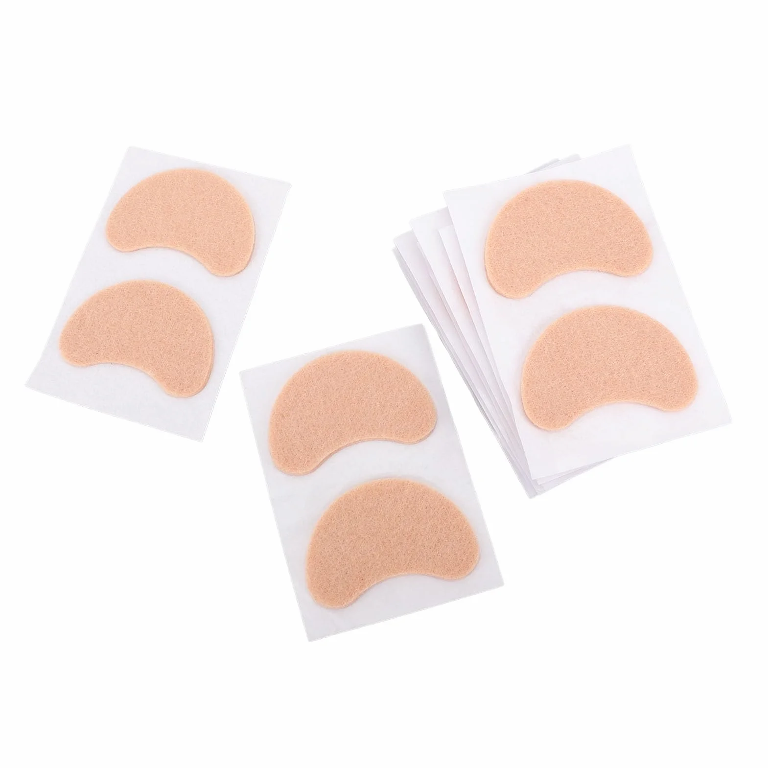 TOPINCN Almohadillas de Fieltro para el antepié Protector de Pie Profesional para 20 Almohadillas Adhesivas para el antepié para Pies de Hombres y Mujeres con Callos, Absorbe la Presión del (color