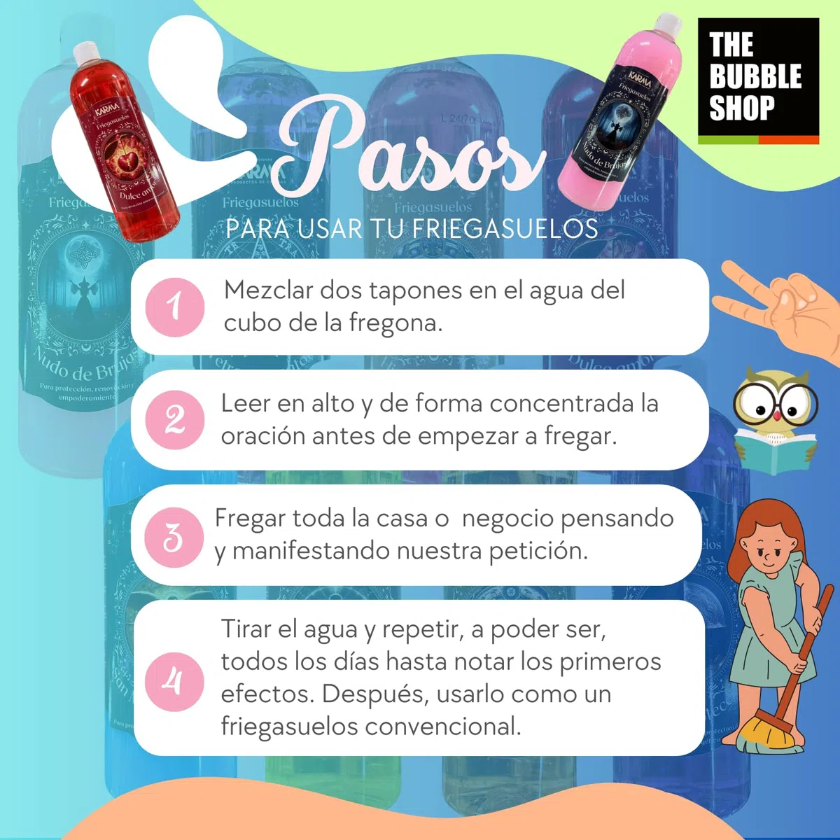 Friegasuelo de Ruda para Protección y Limpieza (1L) | Riego Especial para Limpiar y Proteger el Hogar y las Personas de Cualquier Mal, Envidias, Maleficios, Hechizos, Mal de Ojo, Maldición...