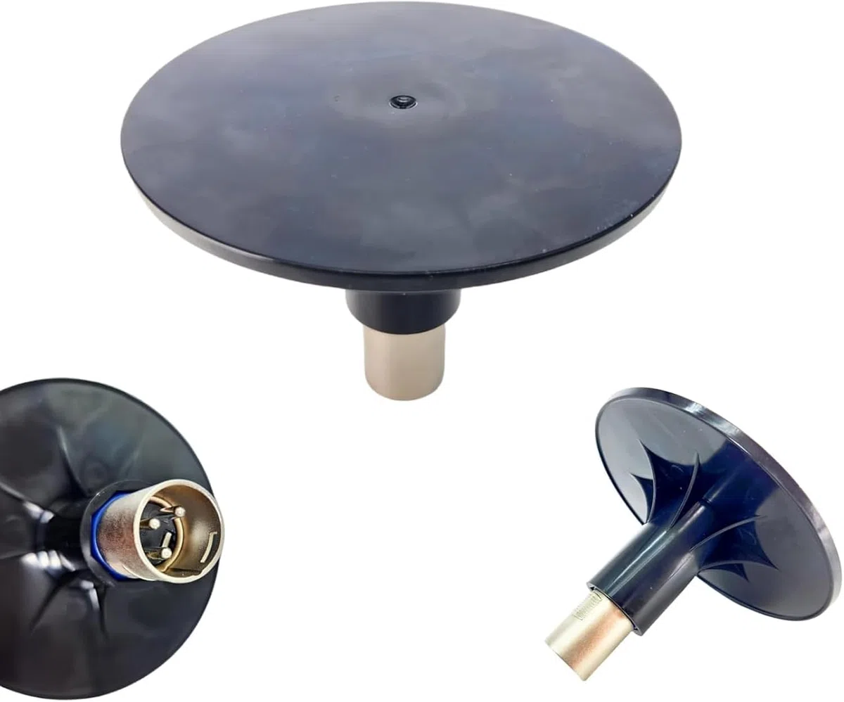 Accesorio para Máquina Sexual Automática con Conector 3XLR Ventosa de 10cm Adaptador Rápido para Máquina de Sexo Sex Machine Adapter Accesorio 3XLR para Consolador, Masturbación Juguete Sexual