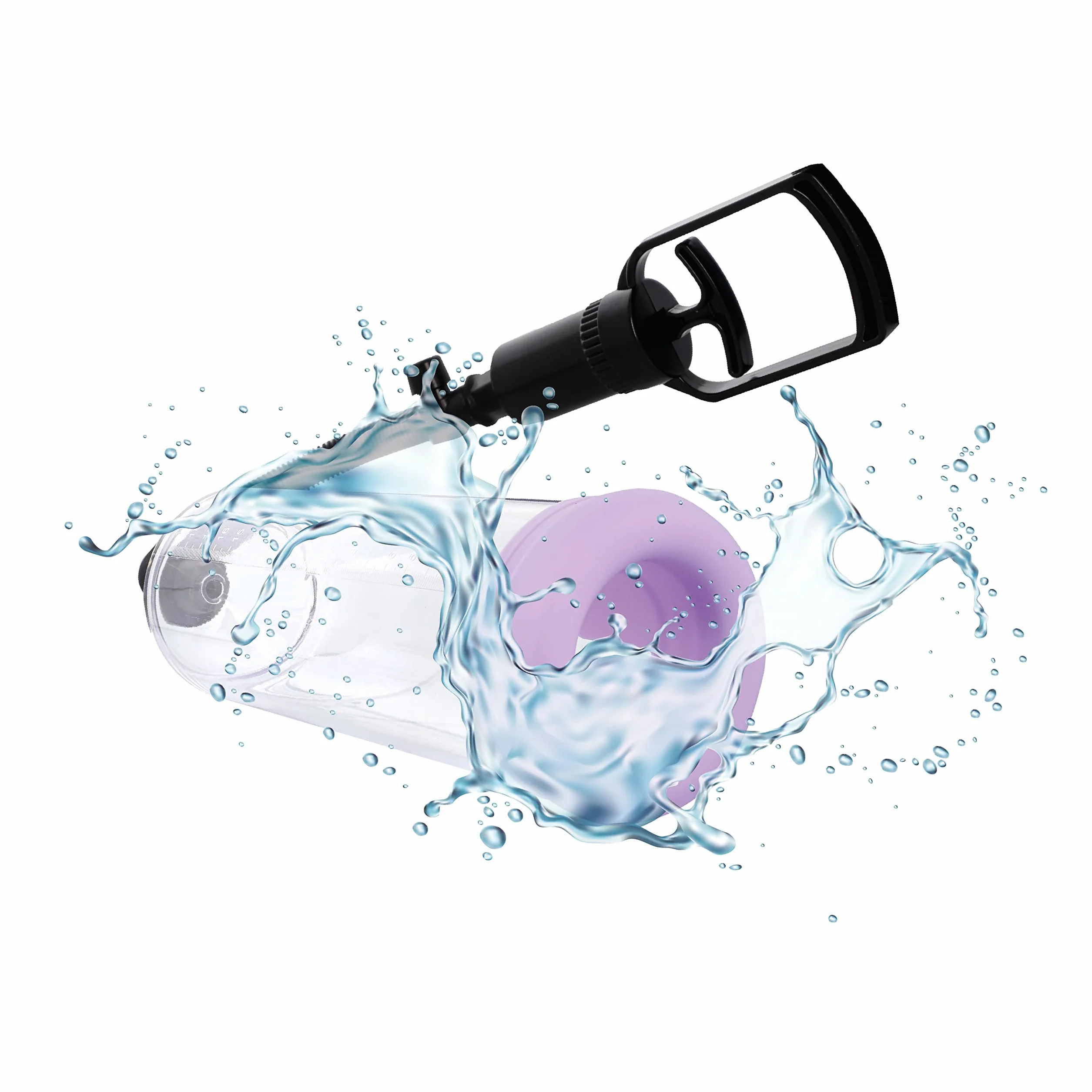 Bomba de vacio Alargamiento de pene masculino Juguetes eróticos para adultos: Bomba pene Alargar pene Pompa pene Bomba vacio Aumento de pene hombre Sex toys Penis pump Juguetes sexuales P02