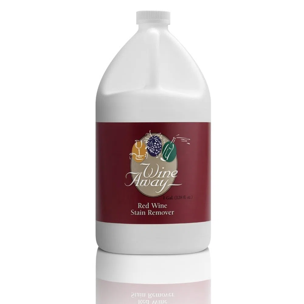 Vino tinto quitamanchas funciona en dulce o seco manchas, 1 gal