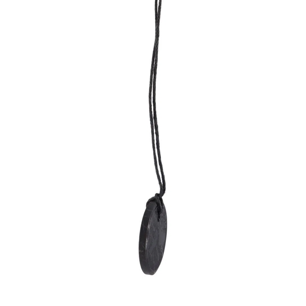 Colgante de Shungit Shungita, Shungite Original Minerales y Cristales, Belleza energética, Meditacion, Amuletos Espirituales