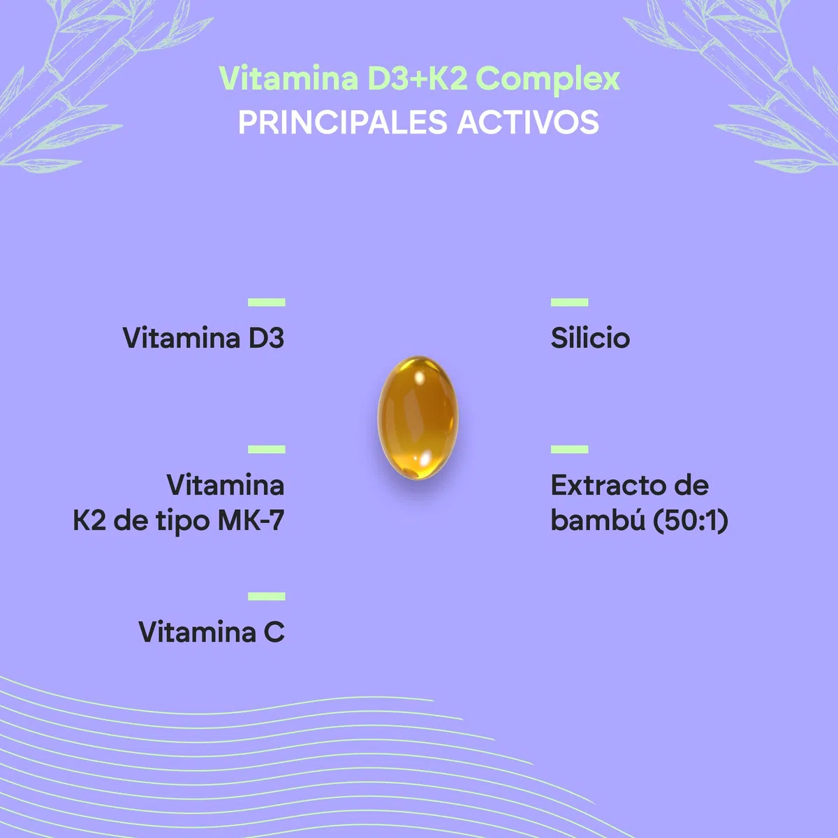 Vitamina D3 y K2 10000 UI - Vitamina D Alta Dosis | Sistema Inmunitario Huesos Músculos | D3 K2 MK7 Natural con Vitamina C y Aceite de Oliva Virgen Extra | 60 Softgel Nutralie