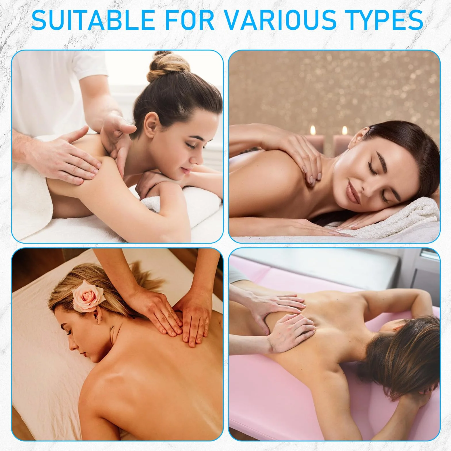 GBKDQQ Cojín de silicona para spa, cojín facial de silicona, cojín de gel para masaje, cojín facial de gel para mesa de masaje, cojín facial de gel, masajeador de belleza, cuidado de la piel,