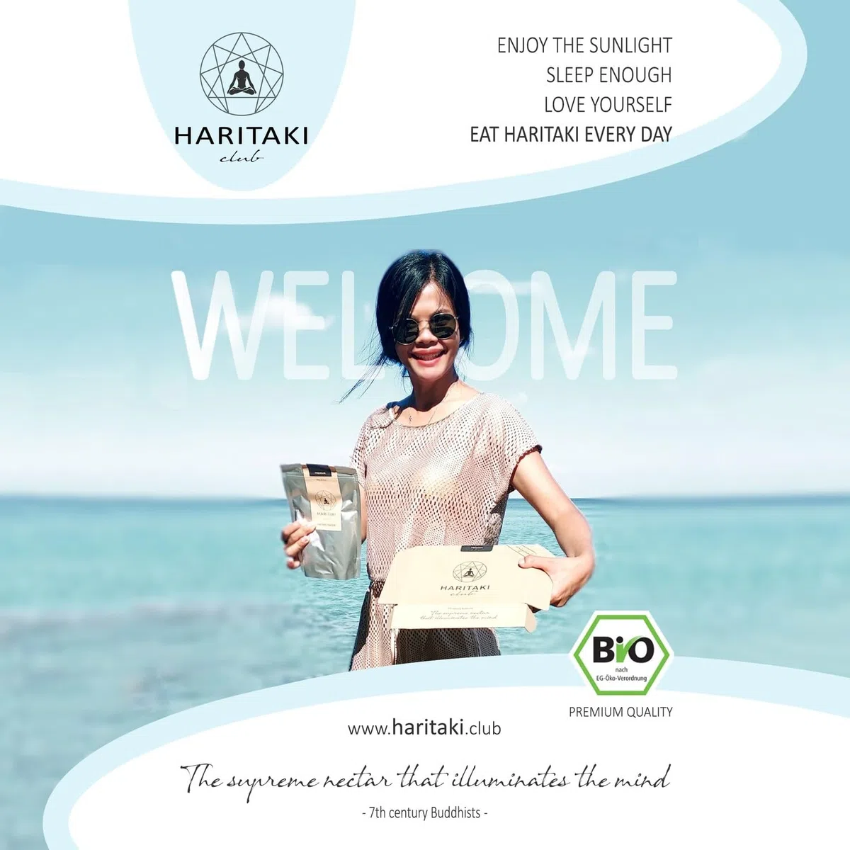 Polvo orgánico Haritaki, calidad premium, Haritaki Club | probado en laboratorio y certificado ecológico de la UE | Terminalia Chebula | Vegano, Kosher, Halal 100% natural 18.96