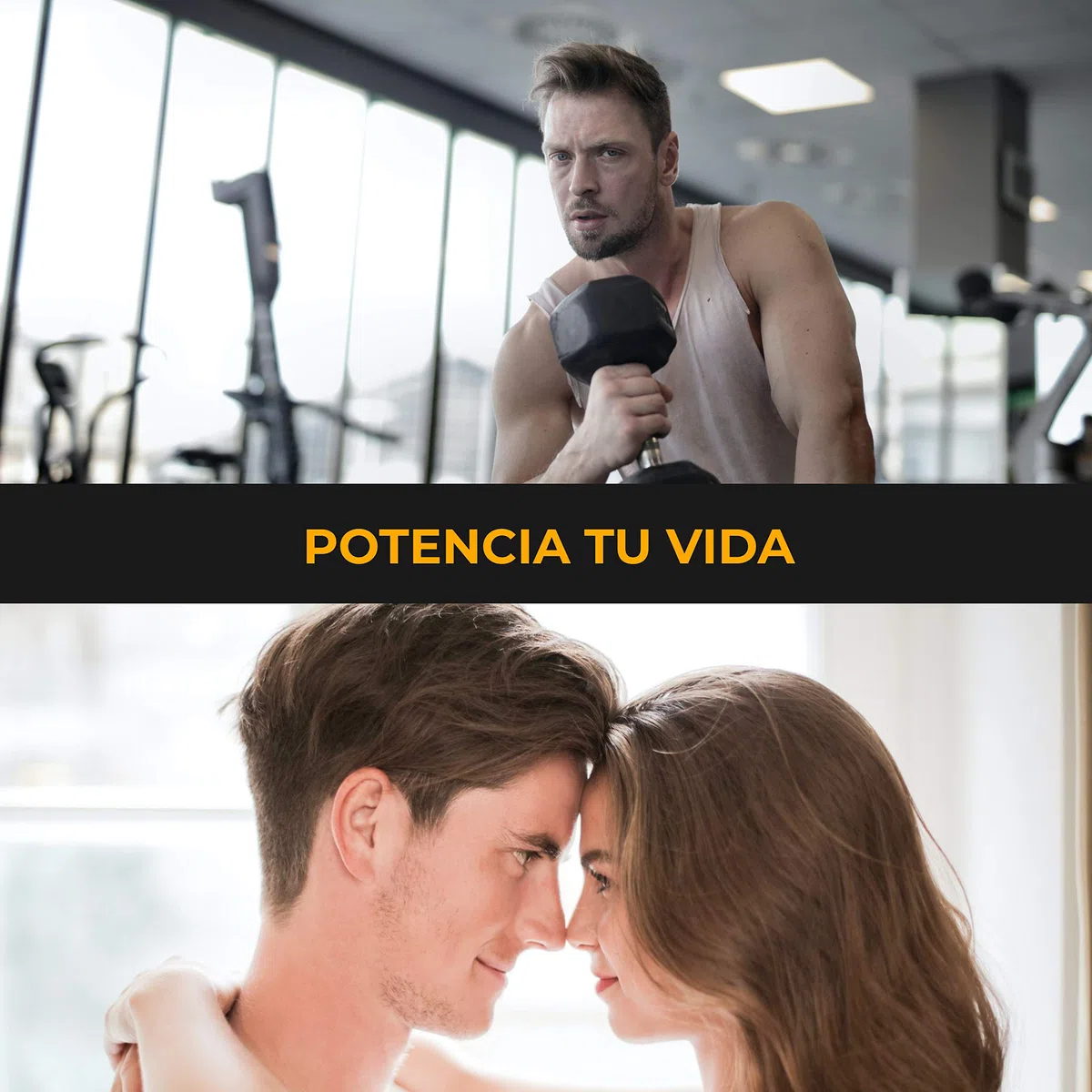 Testosterona Hombre | Fuerza · Energía · Resistencia | 16 Ingredientes | 120 Cápsulas | Maca + Tribulus Terrestris + Ginkgo Biloba + Ashwaganda + Vitaminas