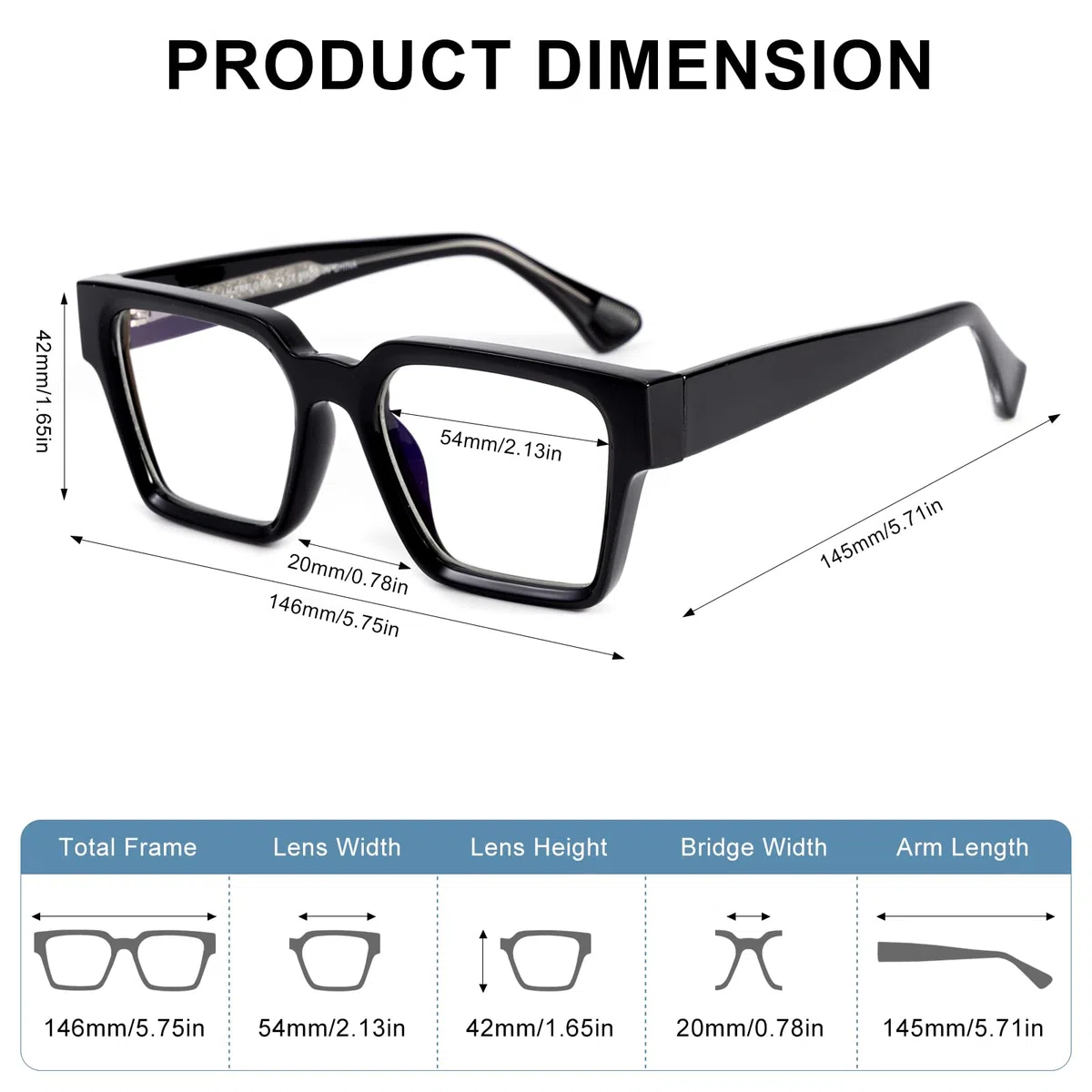 OKH Gafas TR90 con Filtro de Luz Azul para Hombres y Mujeres, Sin Receta, para Videojuegos, Ordenadores, Antifatiga Visual y Protección UV