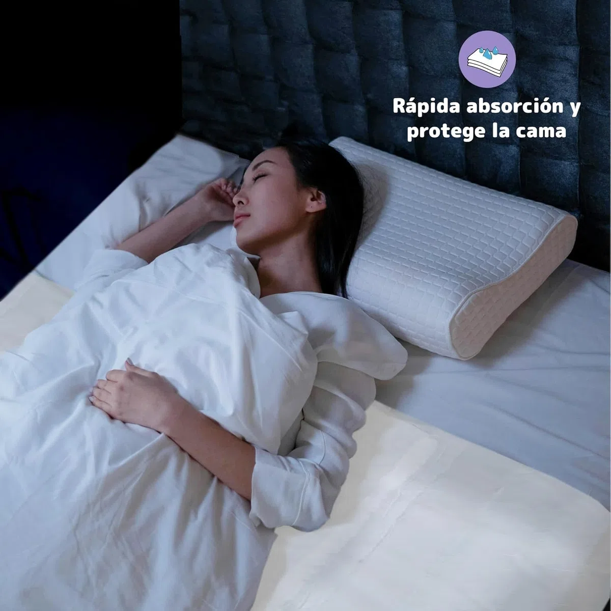 Cama Normales - Pack 2 Paquetes de 25 Protectores de 60 x 60 - Protectores Absorbentes, Ideal para Incontinencia, Confort y Seguridad - Libre de Látex