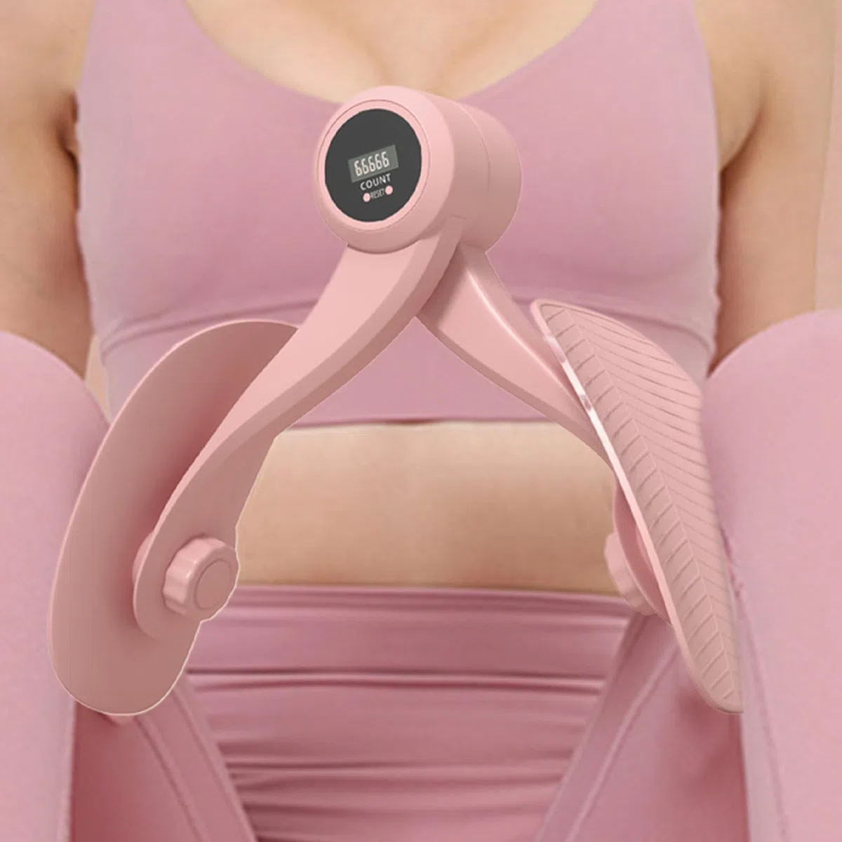 Dispositivos De Ejercicio Para Suelo Pélvico,Tonificador Muscular Íntimo Con Vibración - Ergonómico Con Niveles De Intensidad Ajustables Y Estimulador De Muslos Para Ejercicio Y Relajación Muscular En