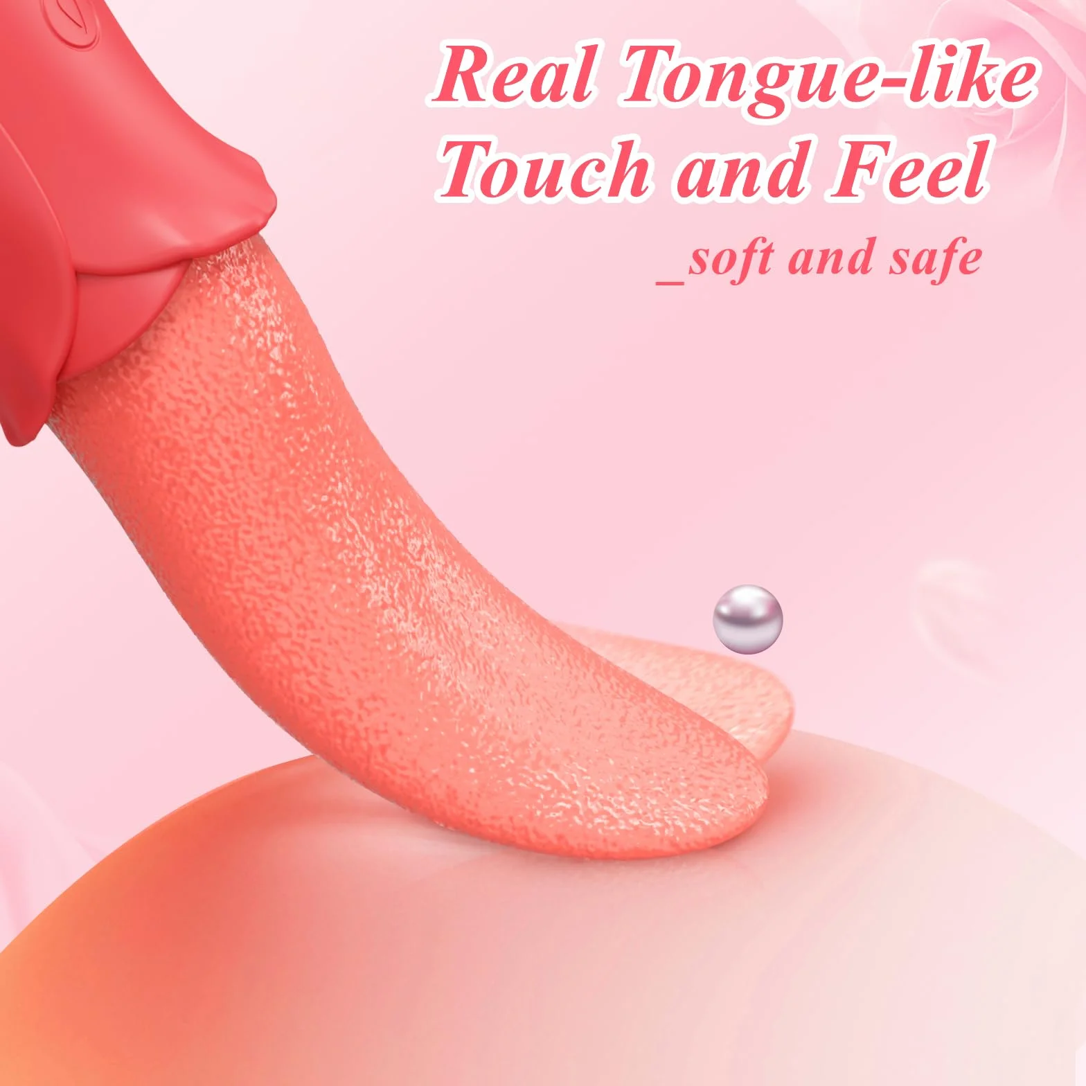 Juguetes Sexuales Para Mujeres, Vibradores Realistas Para La Lengua Para El Pecho, Vibrador Para Pezones Con 10 Vibraciones Para Lamer, Juguetes Sexuales Para Adultos Para Parejas Femeninas