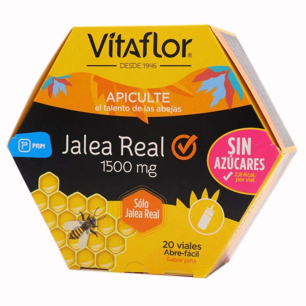 VITAFLOR JALEA REAL 1500mg. 20viales