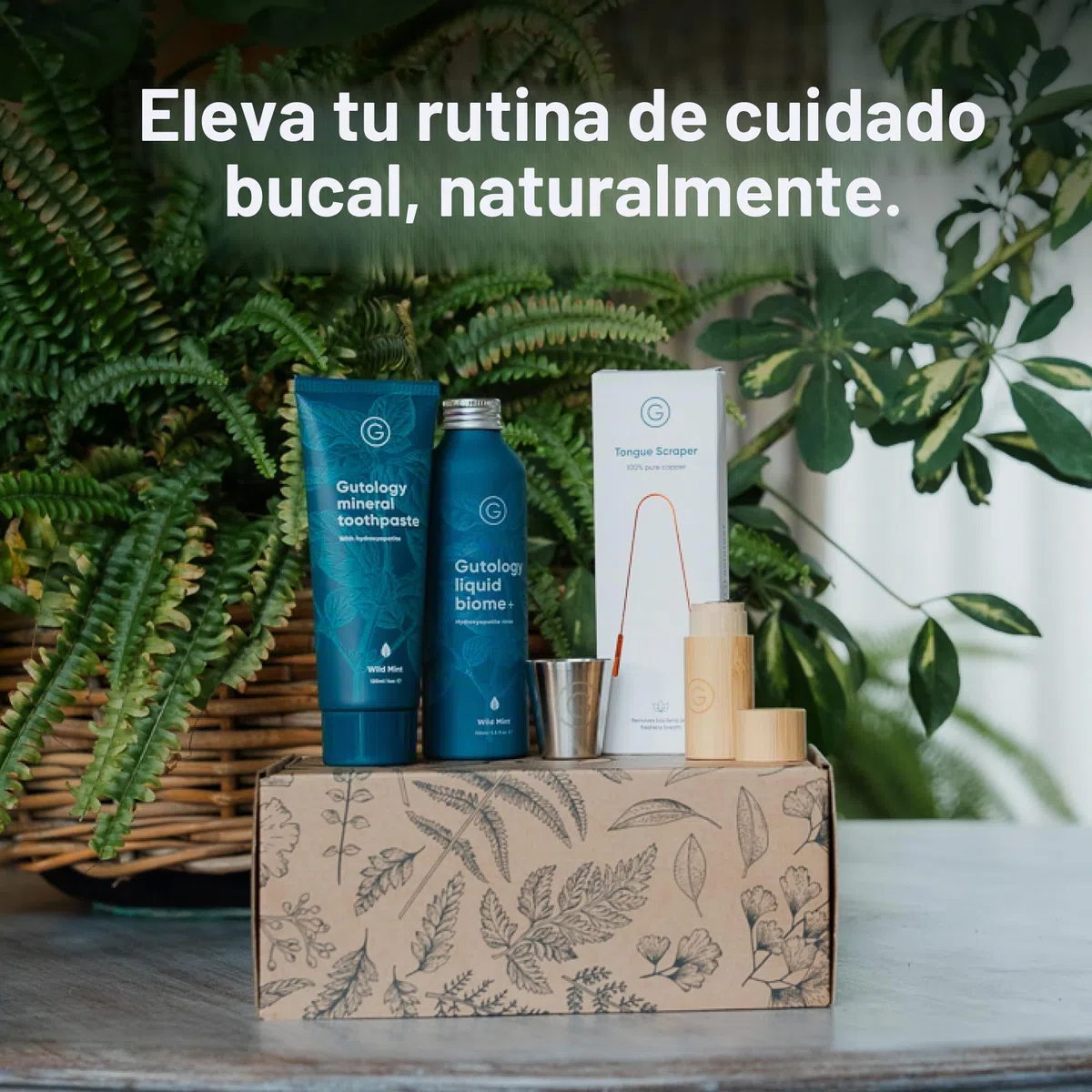 Gutology Rascador de lengua de 100% cobre puro – para un aliento más fresco – fácil de usar – ayuda a la higiene bucal