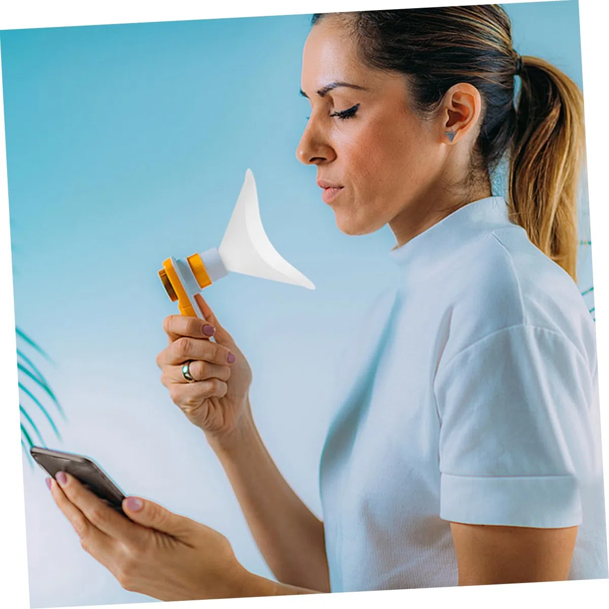 ULTECHNOVO 50 Pcs Boquilla De Espirometría Soplo Accesorios Ar Accesorios Para Piezas Bucales Pulmonares Partes Del Equipo De Soplado Devices Páginas Alumno Ensayador Médico