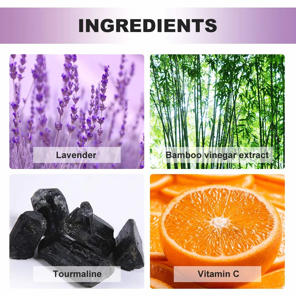 Parches Detox para Pies, Cuidado de Lavanda, Alivia la fatiga, mejora el sueño,20 pzs