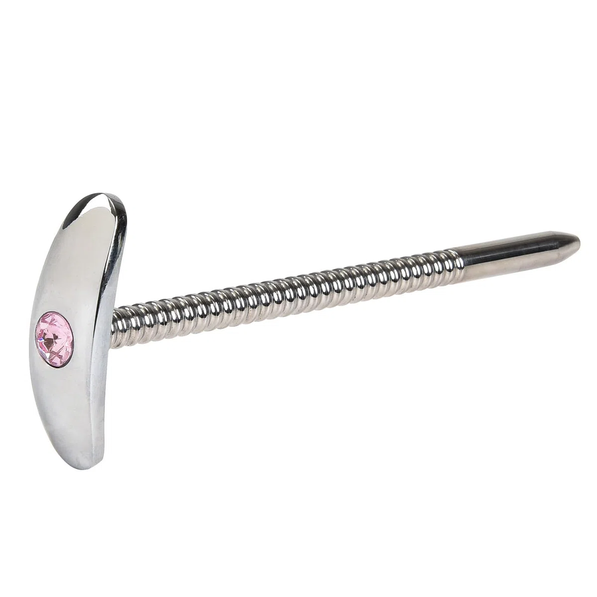Sonda uretral metálica de acero inoxidable de 150 mm de longitud para hombres con un bonito aspecto-ESRB79