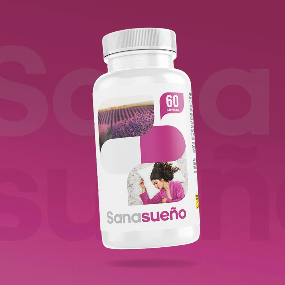Melatonina 1,9 mg con Valeriana,Pasiflora,Espino Blanco,Melisa y Amapola de California|Suplemento para Dormir-Favorece el Descanso -Acción Rápida| 60 Cápsulas Veganas | Sin Gluten ni Lactosa-SANACAPS