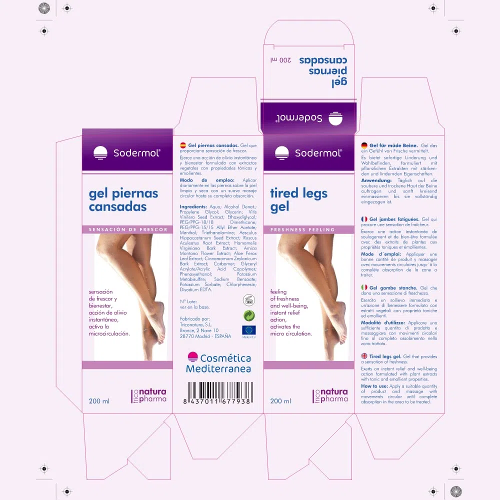 Crema Arnica Piernas cansadas circulacion Gel efecto frio piernas ligeras hinchadas varices mejora la circulacion y alivia el dolor/piernas cansadas