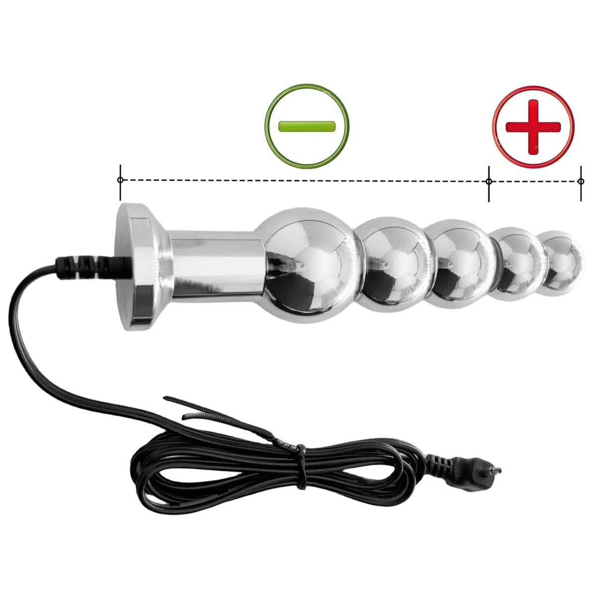 Electroestimulación Plug Anal ElectroShock Anal Dilatador Bdsms Sex Toys