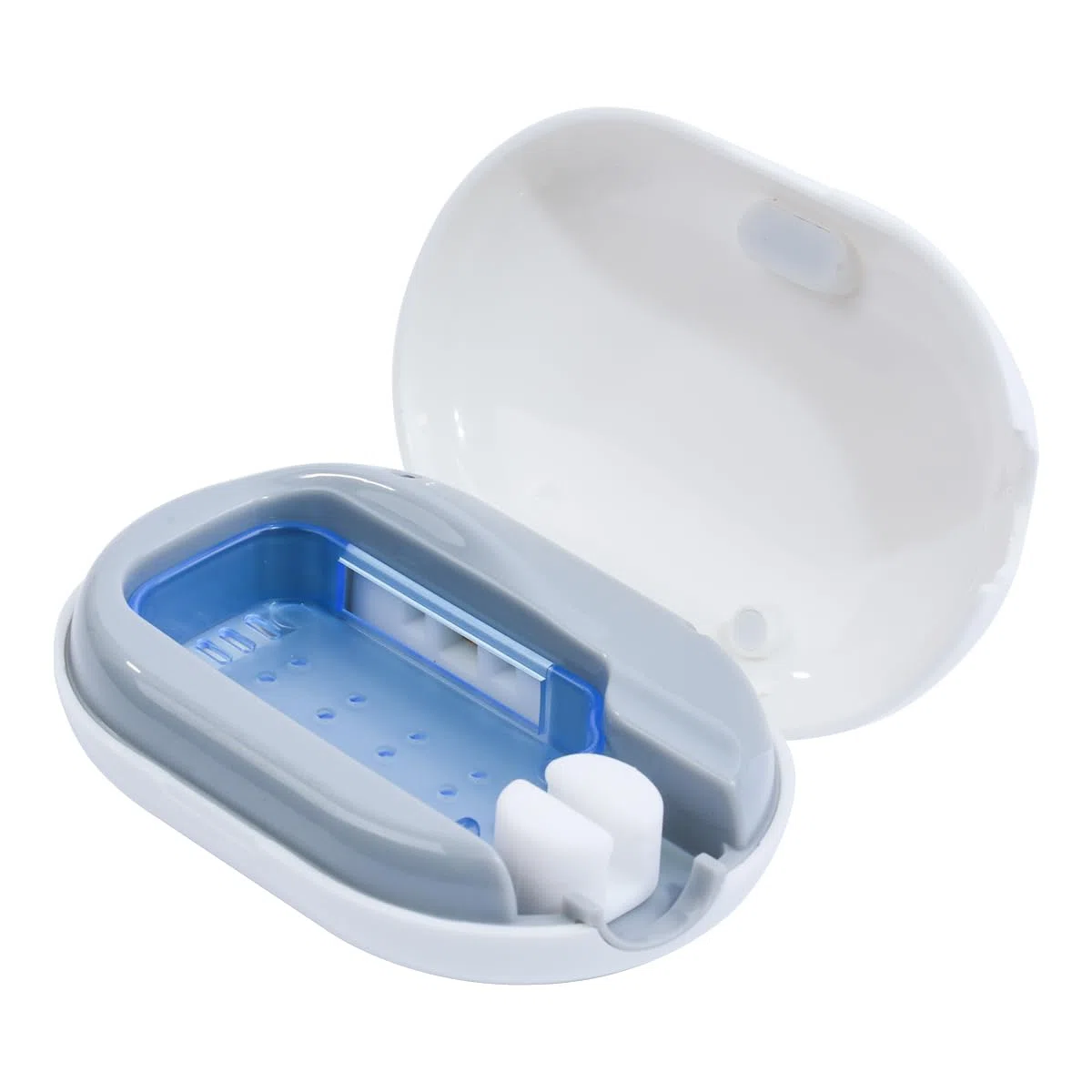 Estuche con luz Ultravioleta, Mini esterilizador de Cepillo de diente, Juego de esterilizador eléctrico y manual