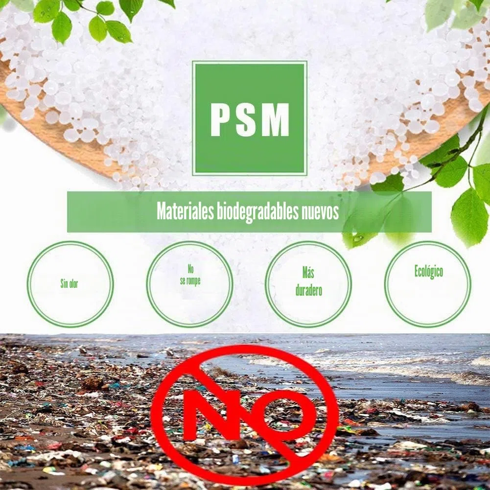 100 bolsas de basura orgánicas resistentes al desgarro para cocinas y alimentos, 100% compostables y biodegradables, bolsas de desechos de almidón de maíz 30 l